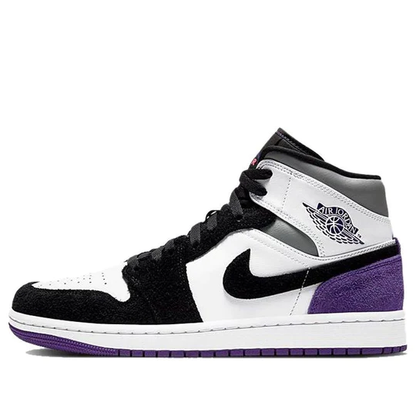 Air Jordan 1 Mid SE Purple (GS)