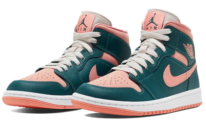 Air Jordan 1 Mid Dark Teal Green (W)