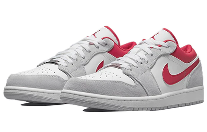 Air Jordan 1 Low Light Smoke Grey Gym Red