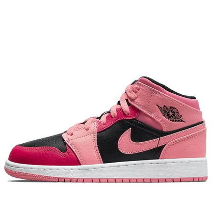 Air Jordan 1 Mid Coral Chalk (GS)