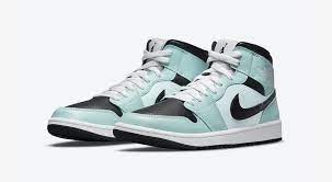 Air Jordan 1 Mid Aqua Blue Tint (W)