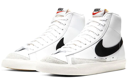 Blazer Mid 77 White Black (GS)