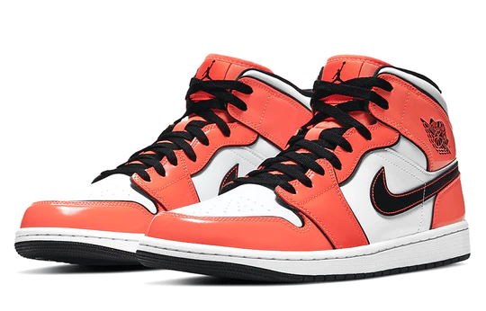 Air Jordan 1 Mid SE Turf Orange (GS)