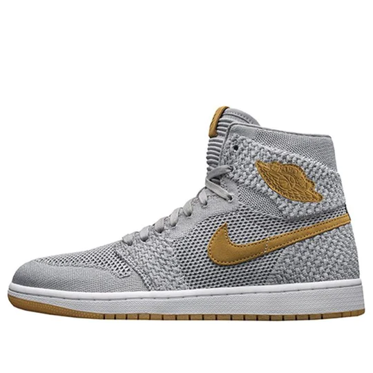 Air Jordan 1 Retro High Flyknit Wolf Grey