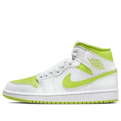 Air Jordan 1 Mid White Lime (W)