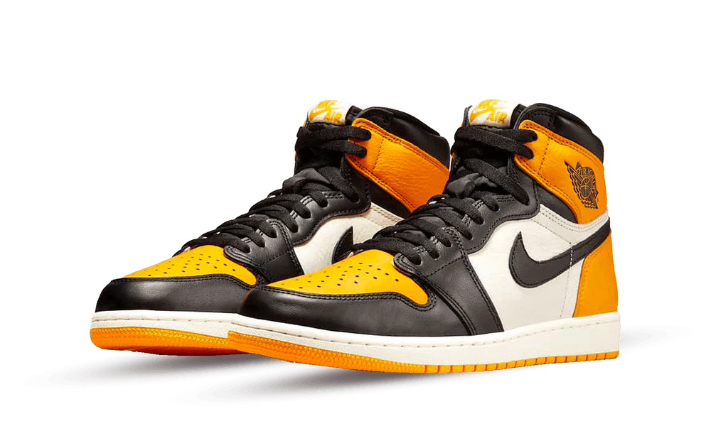 Air Jordan 1 Retro High OG Yellow Toe " TAXI "