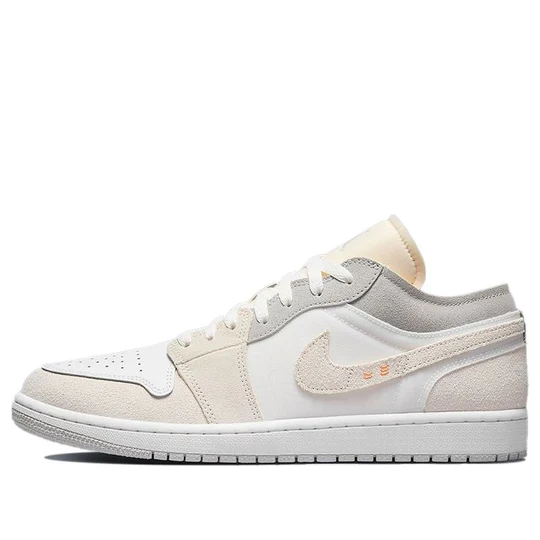 Air Jordan 1 Low Inside Out Cream White Light Grey