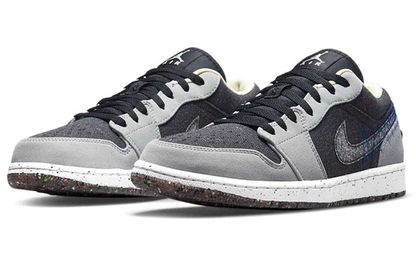 Air Jordan 1 Low Crater Black Grey