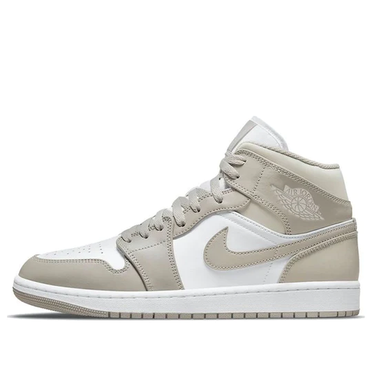 Air Jordan 1 Mid Linen SEMINUEVO NO BOX