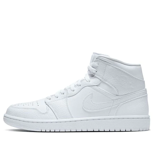 Air Jordan 1 Mid Triple White 2.0 (2020) (GS)