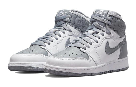 Air Jordan 1 High Stealth White (GS)