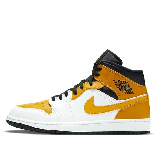 Air Jordan 1 Mid University Gold Black (GS)