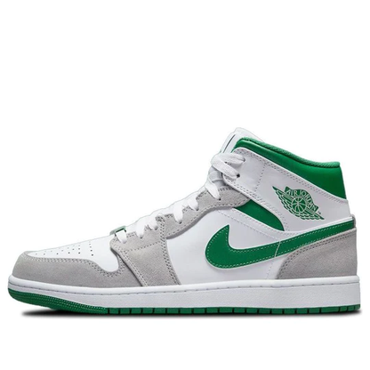 Air Jordan 1 Mid Grey Green (GS)