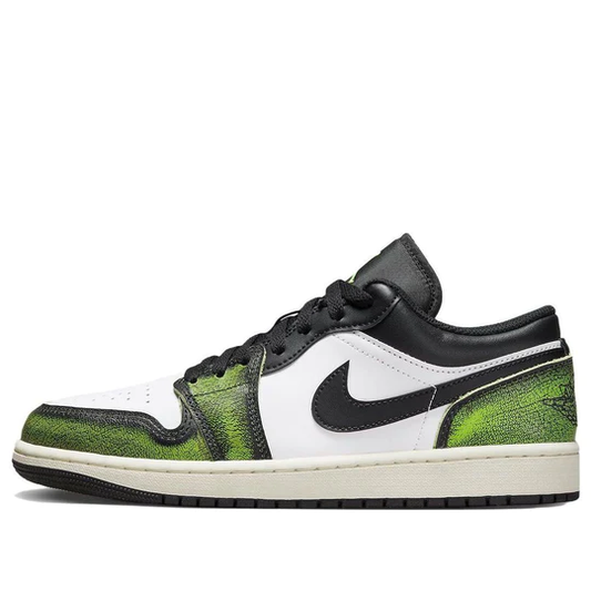 Air Jordan 1 Low Wear Away Electric Green