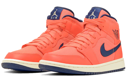 Air Jordan 1 Mid Turf Orange Blue Void (W)