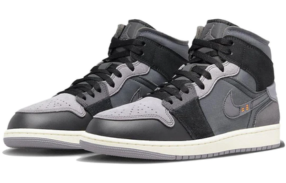 Air Jordan 1 Mid Craft Inside Out Black (GS)