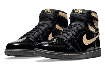 Air Jordan 1 Retro High Black Metallic Gold (2020)