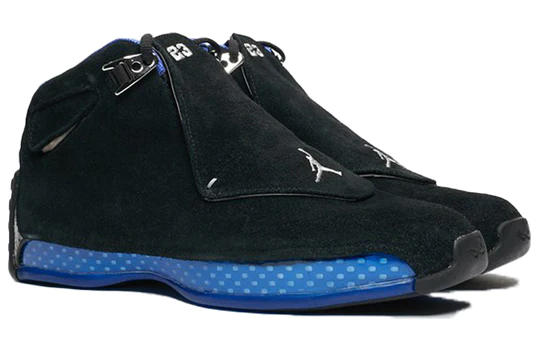 Air Jordan 18 Retro Black Sport Royal (2018)