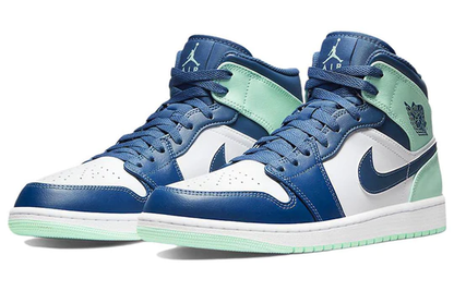 Air Jordan 1 Mid Mystic Navy Mint Foam (GS)