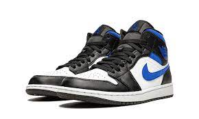 Air Jordan 1 Mid Alt White Black Racer Blue (TD)