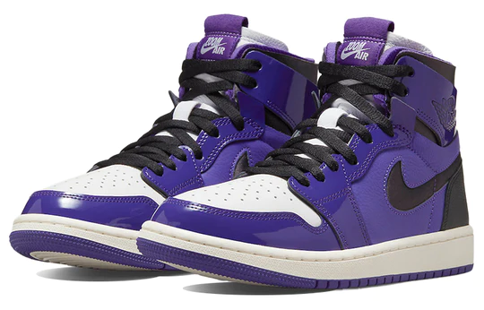 Air Jordan 1 High Zoom Air CMFT Purple Patent (W)