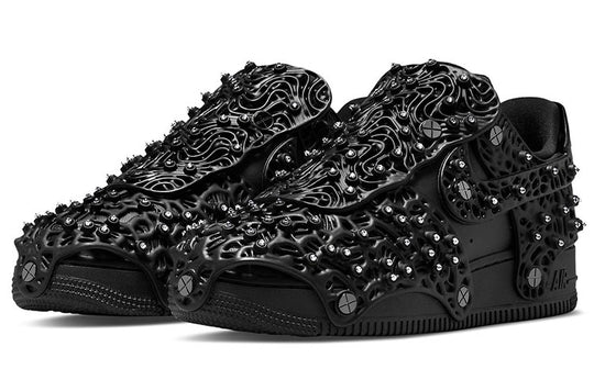 Air Force 1 Low Swarovski Retroreflective Crystals Black (W)