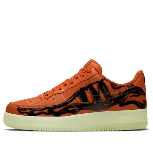 Air Force 1 Low Orange Skeleton