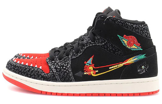 Air Jordan 1 Mid SE Siempre Familia (GS) NO BOX