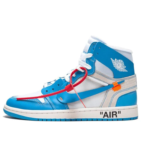 Air Jordan 1 Retro High Off-White University Blue