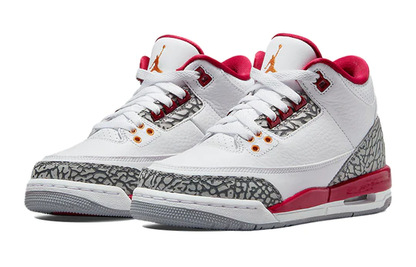 Air Jordan 3 Retro Cardinal Red NO BOX