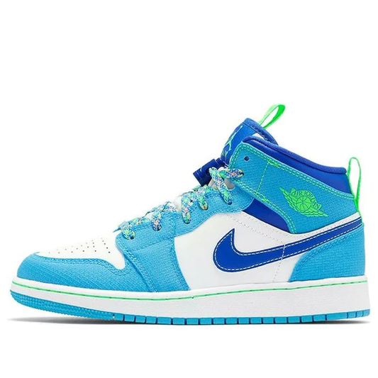 Air Jordan 1 Mid Sprite Blue (GS)