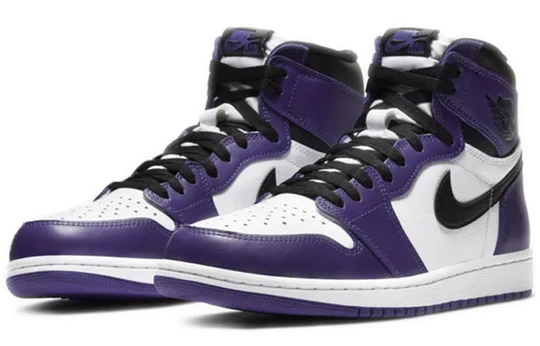 Air Jordan 1 Retro High Court Purple White