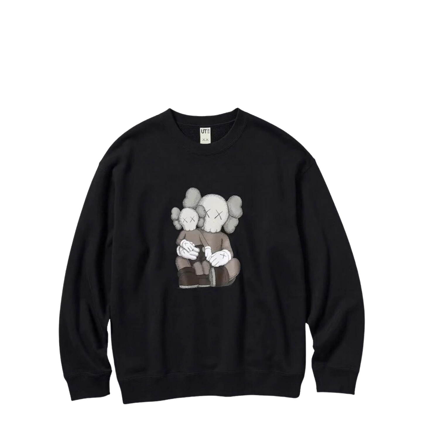 KAWS x Uniqlo Longsleeve Sweatshirt Black (US Sizing)