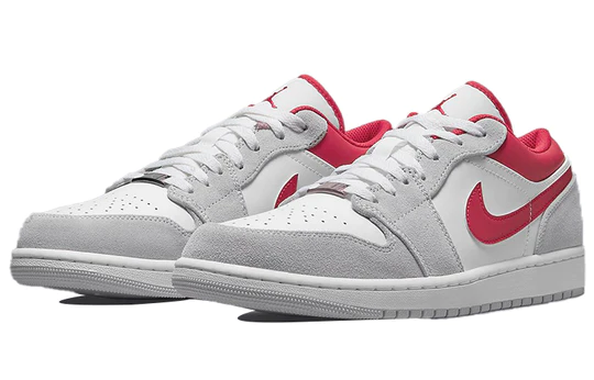 Air Jordan 1 Low Light Smoke Grey Gym Red (GS)