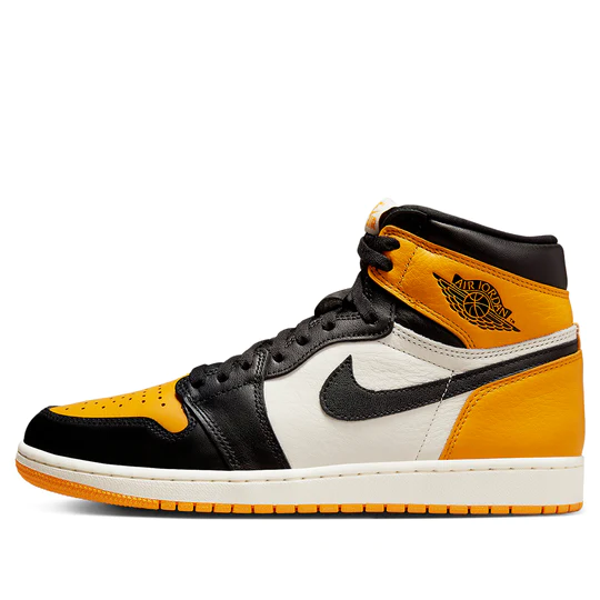 Air Jordan 1 Retro High OG Yellow Toe " TAXI " (GS)