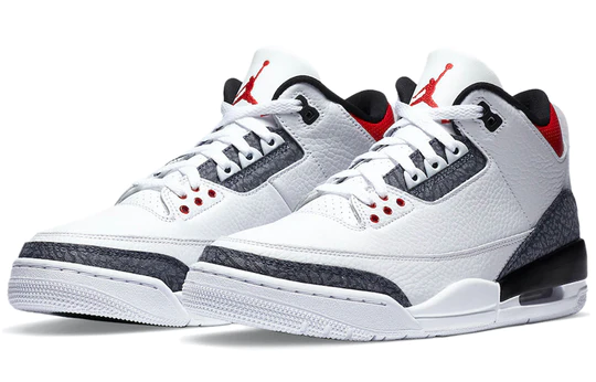 Air Jordan 3 Retro SE Fire Red Denim (2020) (GS)