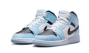 Air Jordan 1 Mid Ice Blue (GS)