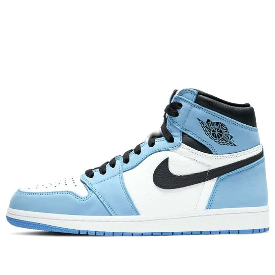 Air Jordan 1 Retro High White University Blue Black SEMINUEVO