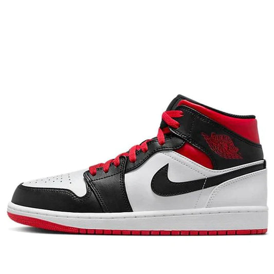 Air Jordan 1 Mid Gym Red Black Toe