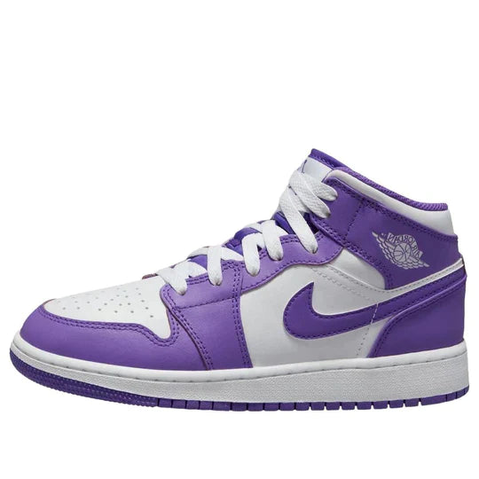 Jordan 1 Mid Purple Venom (GS)