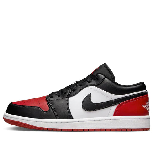 Air Jordan 1 Low Bred Toe 2.0