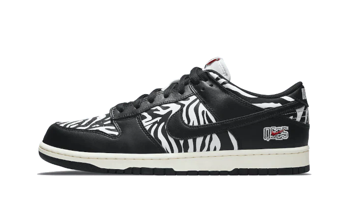 SB Dunk Low OG QS Quartersnacks Zebra