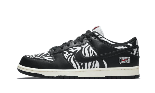 SB Dunk Low OG QS Quartersnacks Zebra